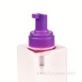 Soap bottle foam nozzle colored plastic pump head foam lotion pump
